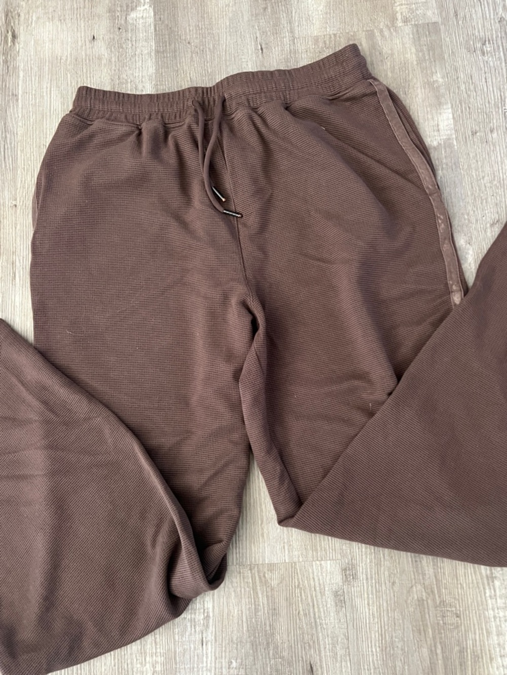 all in motion Men's Chocolate Brown Knit Joggers
